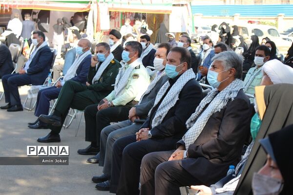 آیین نواختن زنگ آغاز سال تحصیلی در فارس
