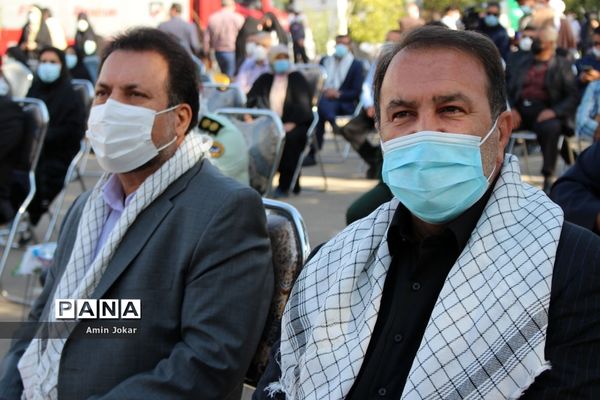 آیین نواختن زنگ آغاز سال تحصیلی در فارس