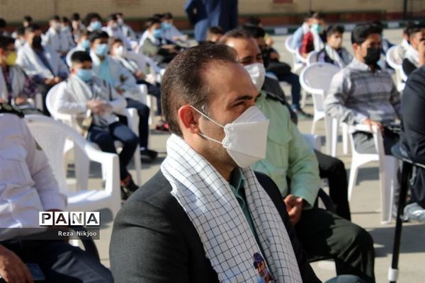 نواخته شدن زنگ بازگشایی مدارس شهرستان بهارستان