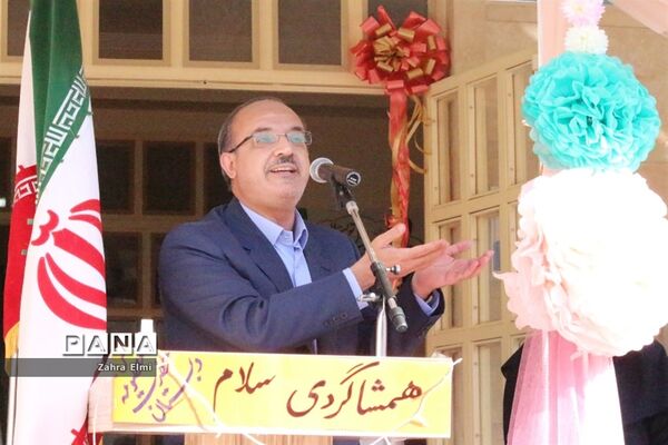 برگزاری آیین بازگشایی مدارس در ناحیه ۴ تبریز