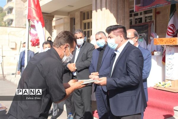 برگزاری آیین بازگشایی مدارس در ناحیه ۴ تبریز