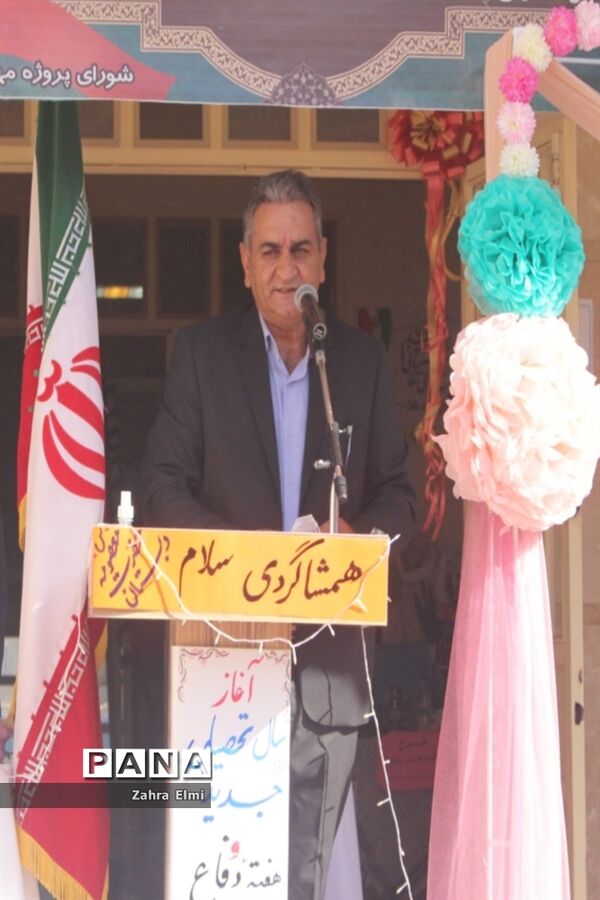 برگزاری آیین بازگشایی مدارس در ناحیه ۴ تبریز