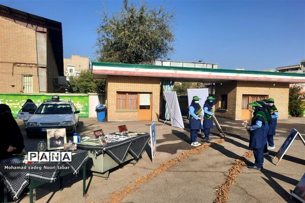 نواختن زنگ مهر و نواختن زنگ ایثار و فداکاری در منطقه ۱۵