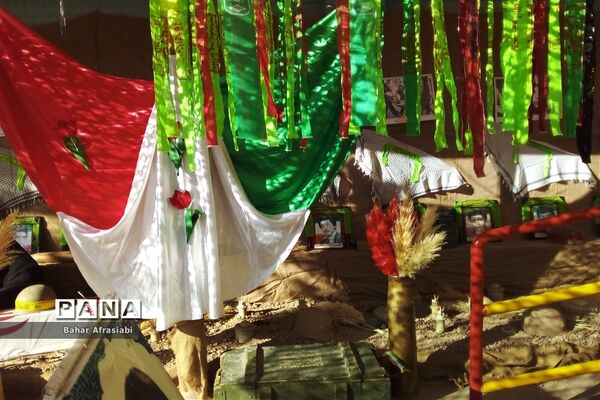 نواختن زنگ ایثار در دبیرستان شاهد بهشت رباط کریم