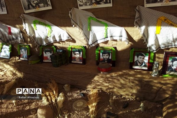 نواختن زنگ ایثار در دبیرستان شاهد بهشت رباط کریم