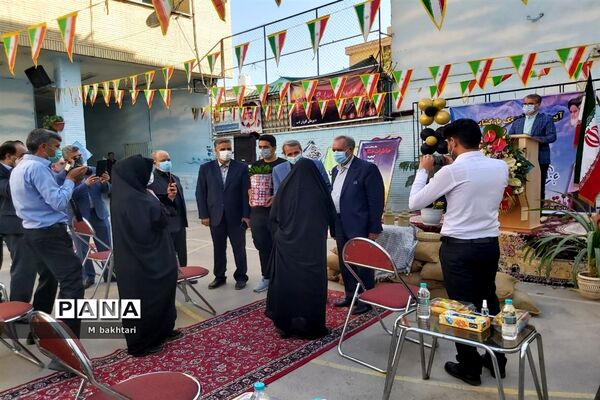مراسم بازگشایی مدارس ناحیه 2