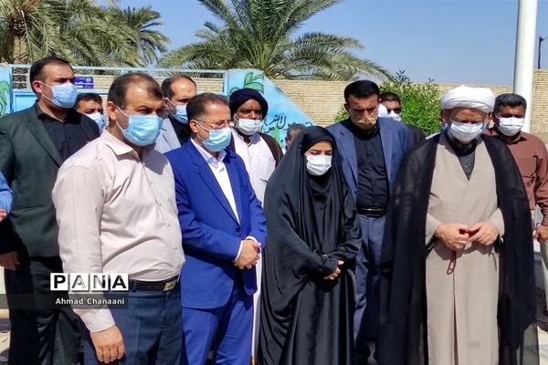 برگزاری مراسم غبار روبی و عطر افشانی مزار شهدای کوت سیدصالح