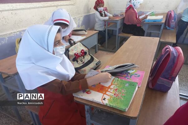 جشن شکوفه‌ها دبستان شایستگان فسا