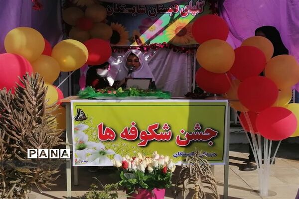 جشن شکوفه‌ها دبستان شایستگان فسا
