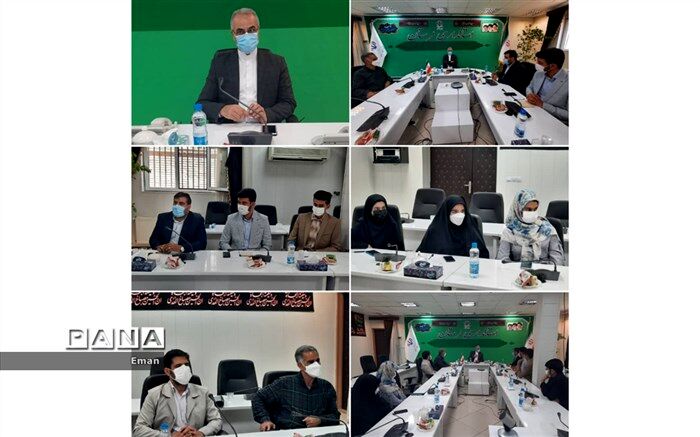 دیدار اعضای مجلس دانش‌آموزی لرستان با معاون سیاسی، امنیتی و اجتماعی استاندار لرستان