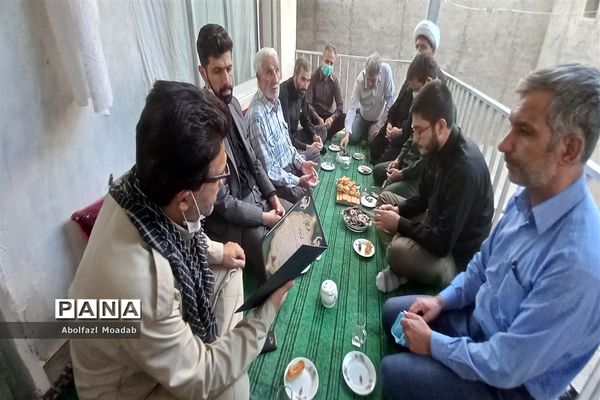 آیین تجلیل از خانواده شهدای کاشمری