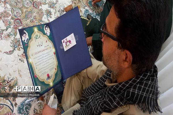 آیین تجلیل از خانواده شهدای کاشمری