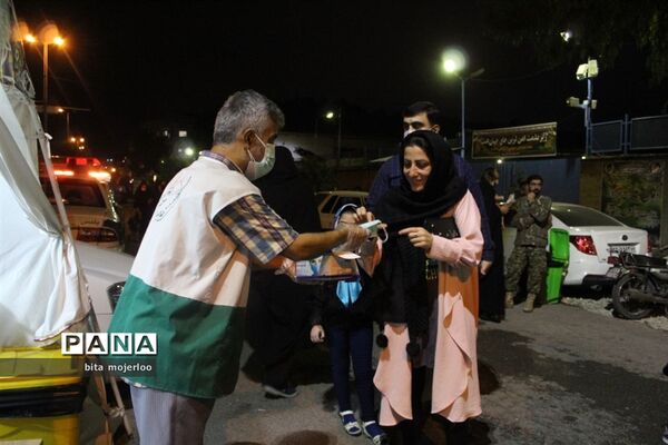 موکب اربعین شهدای شهرستان بهشهر