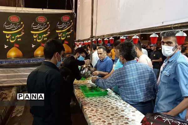 برپایی موکب الشهدا در ایام اربعین حسینی