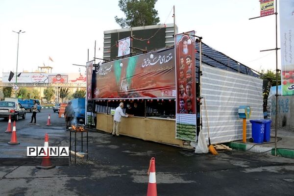 برپایی موکب الشهدا در ایام اربعین حسینی