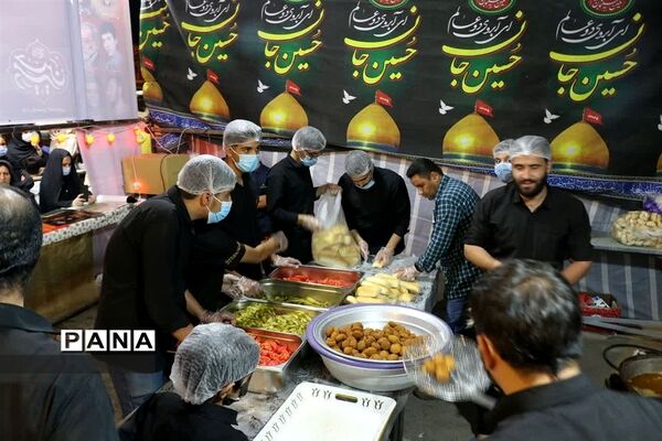 برپایی موکب الشهدا در ایام اربعین حسینی