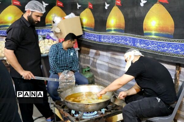 برپایی موکب الشهدا در ایام اربعین حسینی