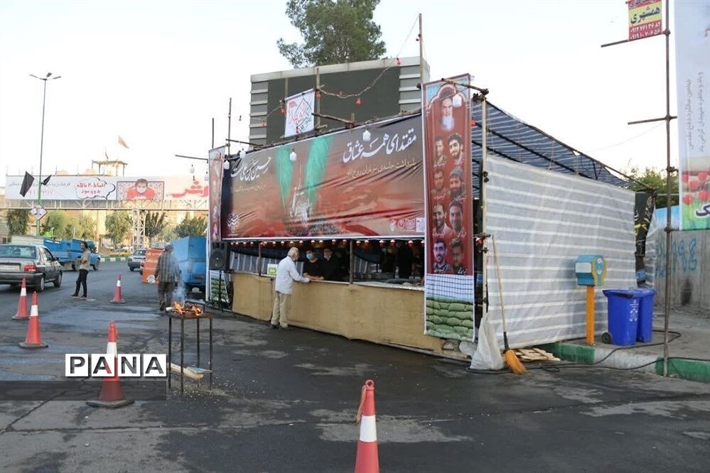 برپایی موکب الشهدا در ایام اربعین حسینی