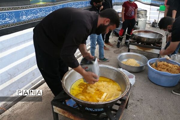 برپایی موکب الشهدا در ایام اربعین حسینی