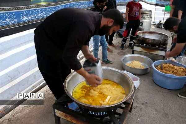 برپایی موکب الشهدا در ایام اربعین حسینی