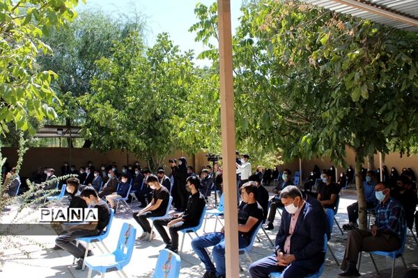 مراسم یادبود دانش آموز شهید علی لندی در شهرکرد
