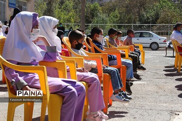 برگزاری مراسم مهر تحصیلی در خراشاد