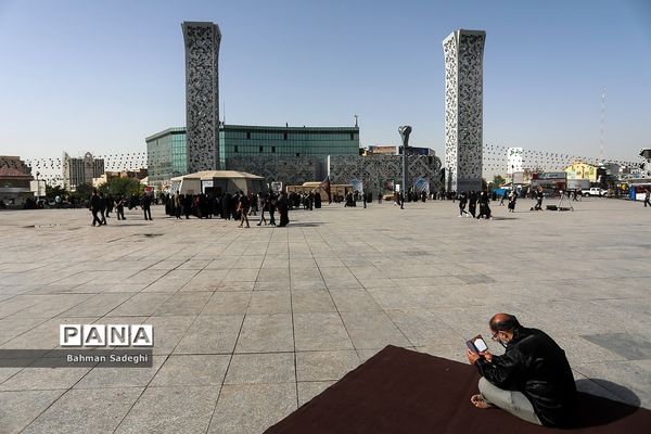 مراسم پیاده روی جاماندگان اربعین حسینی