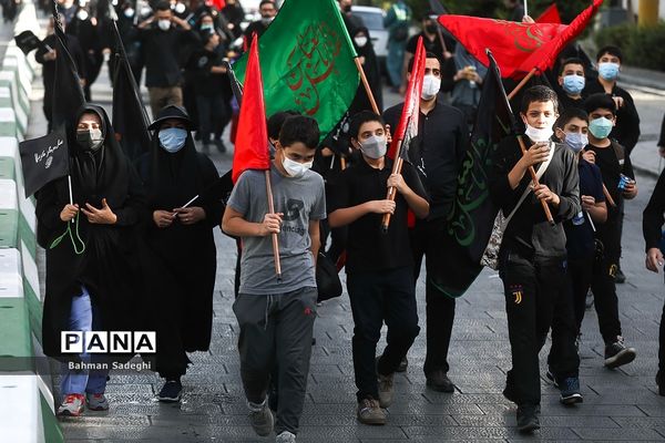 مراسم پیاده روی جاماندگان اربعین حسینی