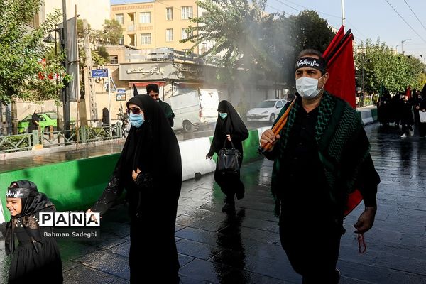 مراسم پیاده روی جاماندگان اربعین حسینی