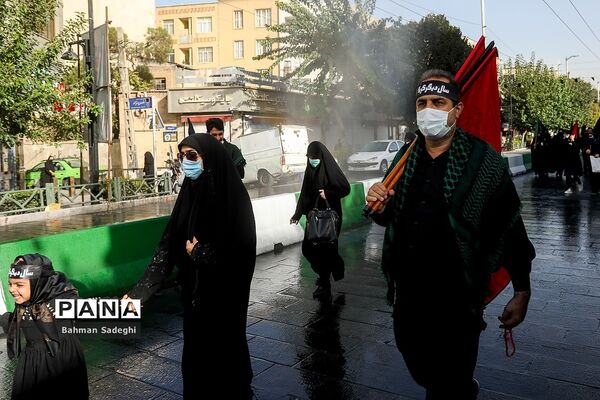 مراسم پیاده روی جاماندگان اربعین حسینی