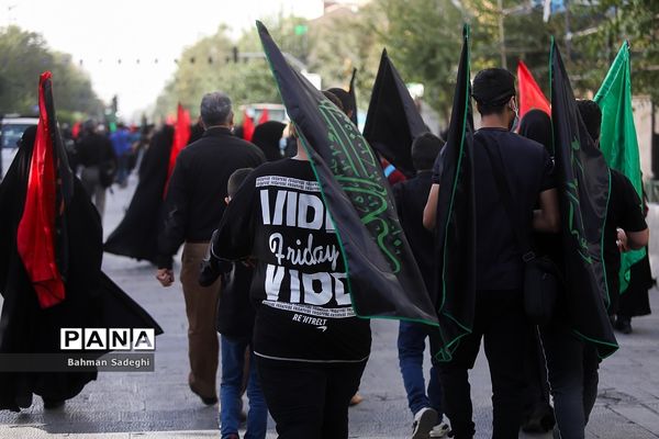 مراسم پیاده روی جاماندگان اربعین حسینی