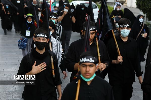 مراسم پیاده روی جاماندگان اربعین حسینی