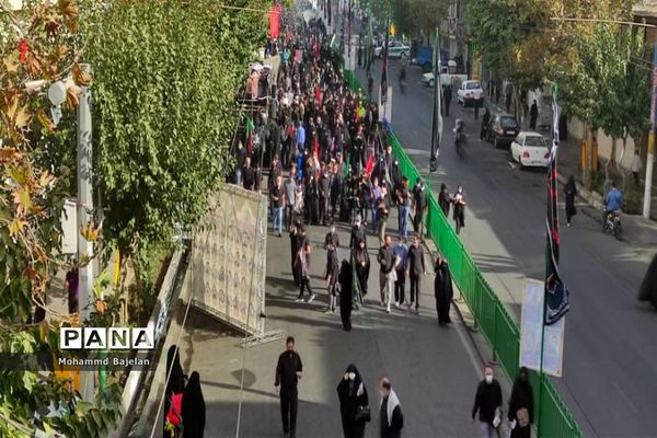 برگزاری مراسم راهپیمایی اربعین حسینی در تهران با حضور فرمانده کل سپاه  پاسداران انقلاب اسلامی