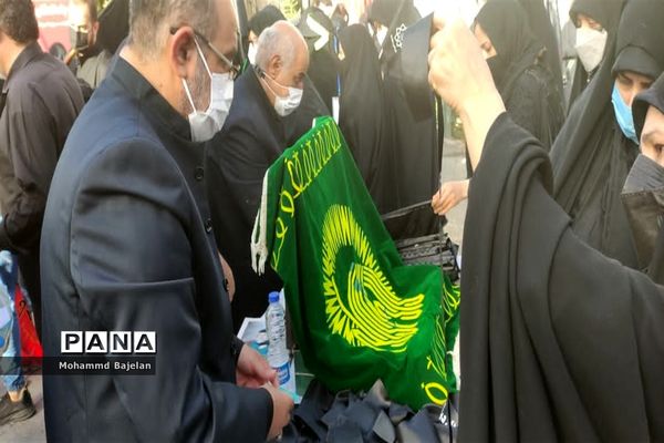 برگزاری مراسم راهپیمایی اربعین حسینی در تهران با حضور فرمانده کل سپاه  پاسداران انقلاب اسلامی