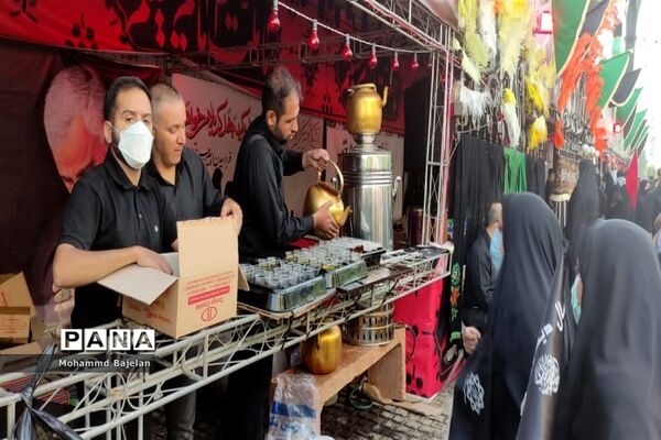 برگزاری مراسم راهپیمایی اربعین حسینی در تهران با حضور فرمانده کل سپاه  پاسداران انقلاب اسلامی