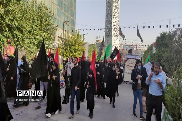برگزاری مراسم راهپیمایی اربعین حسینی در تهران با حضور فرمانده کل سپاه  پاسداران انقلاب اسلامی
