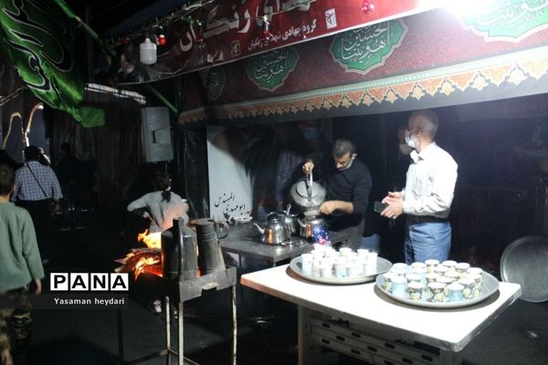 پر کشیدن دل مردم گرگان در موکب‌های جاماندگان اربعین