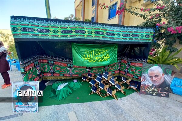 آیین نواختن زنگ ایثار و مقاومت در مدارس چابهار