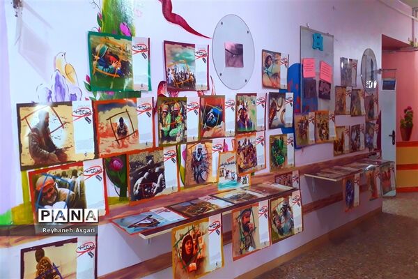 مراسم آیین نواختن زنگ ایثار و مقاومت در قرچک