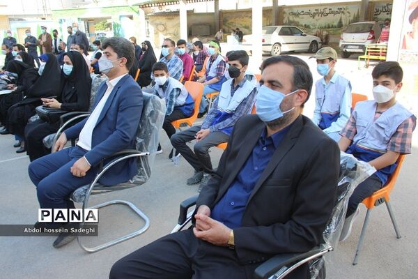 آیین زنگ ملی ایثار و مقاومت در بوشهر