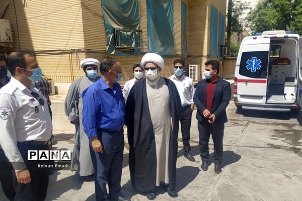 بازدید نماینده ولی فقیه در استان و امام جمعه بوشهر از اورژانس بوشهر