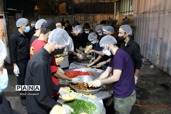 برپایی موکب حضرت خدیجه (س) در منطقه ۱۴