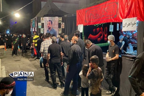 برپایی موکب حضرت خدیجه (س) در منطقه ۱۴