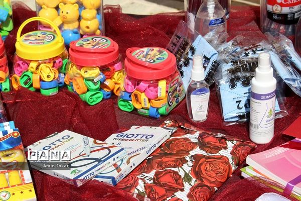 پویش مهر عاطفه‌ها همزمان با سراسر کشور در مدارس استان فارس