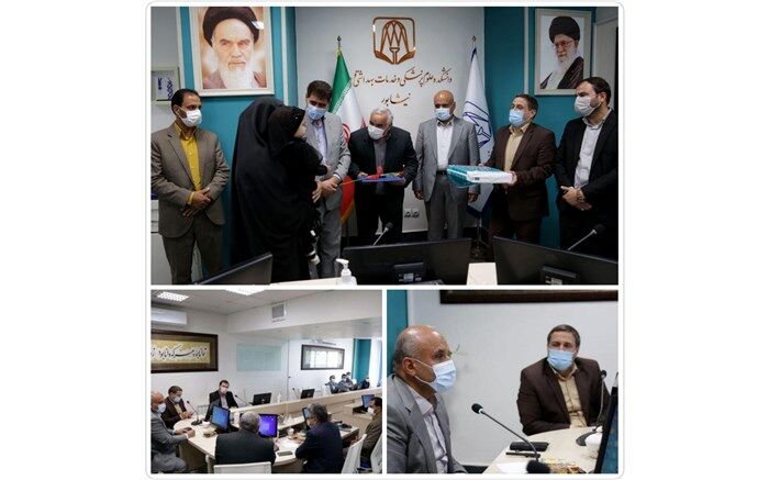اهدای کمک‌های مومنانه کارکنان جهاد کشاورزی نیشابور به بخش درمان