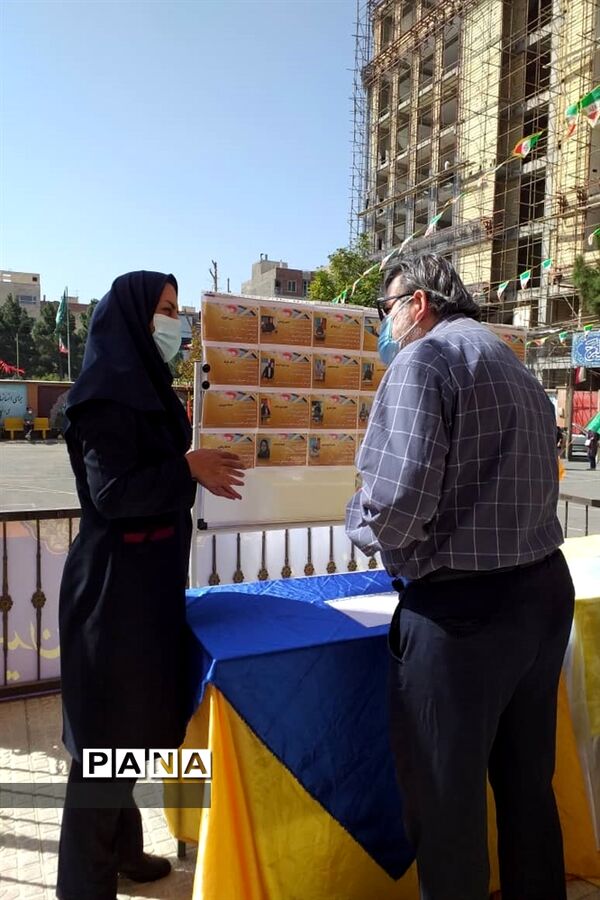 برگزاری پویش مهر عاطفه ها و انتخابات انجمن اولیا و مربیان در دبیرستان قلم چی کرج