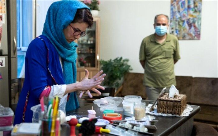 هنرمندی که در سکوت و بی‌زبانی بزرگ شد/ویدئو