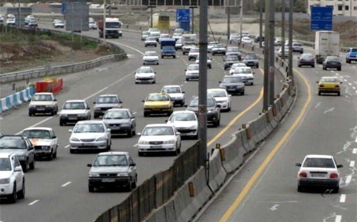 افزایش ۲/۷ درصدی ترددهای برون شهری نسبت به روز قبل 