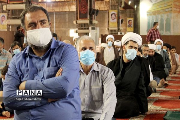 برگزاری نخستین نمازجمعه در اهواز پس از همه گیری کرونا