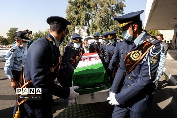 تشییع پیکر امیر سرتیپ دوم خلبان  منوچهر محققی